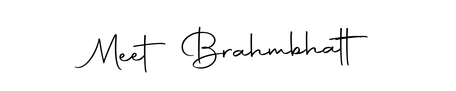 Meet Brahmbhatt stylish signature style. Best Handwritten Sign (Autography-DOLnW) for my name. Handwritten Signature Collection Ideas for my name Meet Brahmbhatt. Meet Brahmbhatt signature style 10 images and pictures png