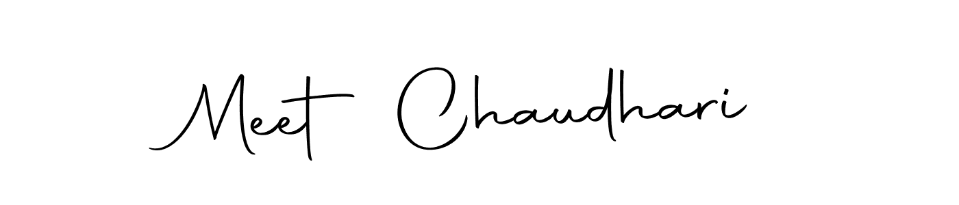 Similarly Autography-DOLnW is the best handwritten signature design. Signature creator online .You can use it as an online autograph creator for name Meet Chaudhari. Meet Chaudhari signature style 10 images and pictures png