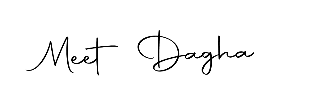 Create a beautiful signature design for name Meet Dagha. With this signature (Autography-DOLnW) fonts, you can make a handwritten signature for free. Meet Dagha signature style 10 images and pictures png
