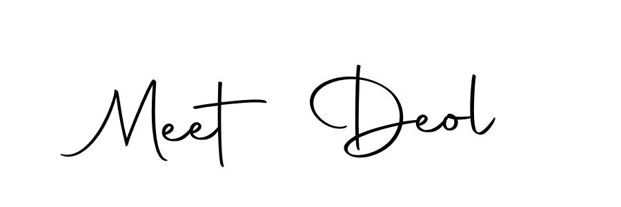 Use a signature maker to create a handwritten signature online. With this signature software, you can design (Autography-DOLnW) your own signature for name Meet Deol. Meet Deol signature style 10 images and pictures png