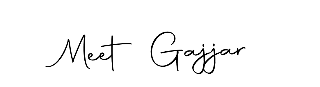 Make a beautiful signature design for name Meet Gajjar. With this signature (Autography-DOLnW) style, you can create a handwritten signature for free. Meet Gajjar signature style 10 images and pictures png