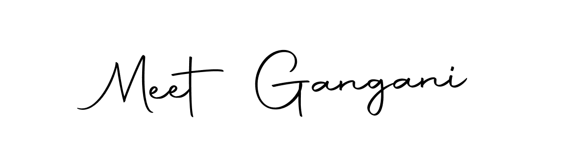 It looks lik you need a new signature style for name Meet Gangani. Design unique handwritten (Autography-DOLnW) signature with our free signature maker in just a few clicks. Meet Gangani signature style 10 images and pictures png