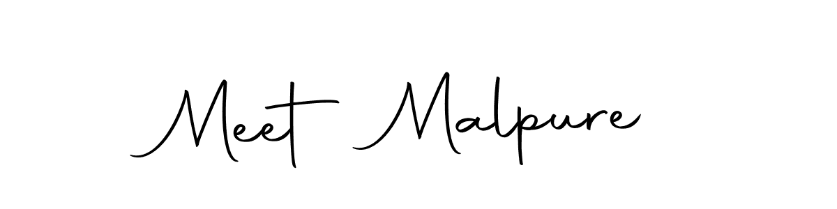 It looks lik you need a new signature style for name Meet Malpure. Design unique handwritten (Autography-DOLnW) signature with our free signature maker in just a few clicks. Meet Malpure signature style 10 images and pictures png