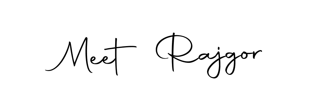 How to make Meet Rajgor signature? Autography-DOLnW is a professional autograph style. Create handwritten signature for Meet Rajgor name. Meet Rajgor signature style 10 images and pictures png