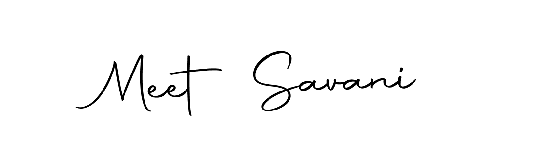 Make a short Meet Savani signature style. Manage your documents anywhere anytime using Autography-DOLnW. Create and add eSignatures, submit forms, share and send files easily. Meet Savani signature style 10 images and pictures png