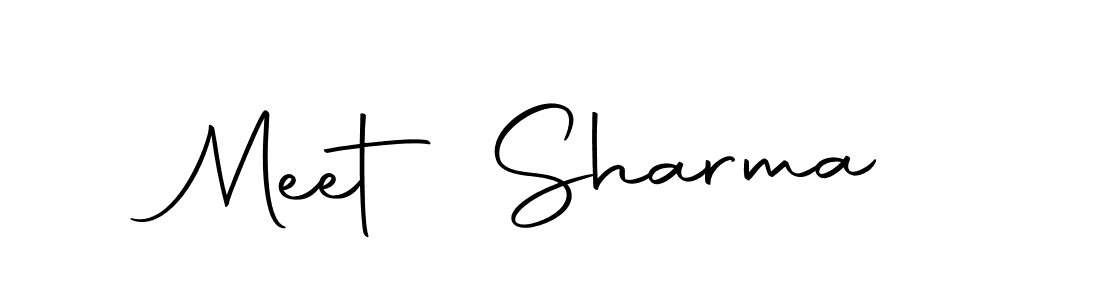 Similarly Autography-DOLnW is the best handwritten signature design. Signature creator online .You can use it as an online autograph creator for name Meet Sharma. Meet Sharma signature style 10 images and pictures png