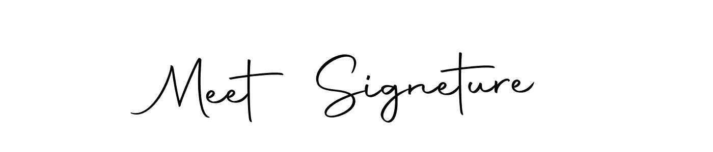 Make a beautiful signature design for name Meet Signeture. With this signature (Autography-DOLnW) style, you can create a handwritten signature for free. Meet Signeture signature style 10 images and pictures png
