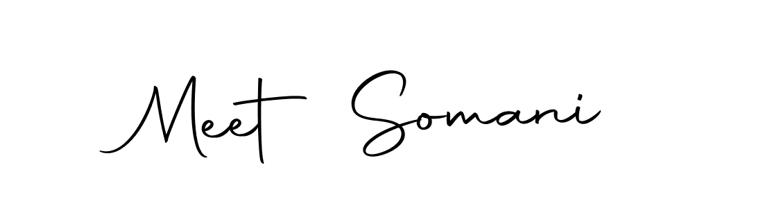 Autography-DOLnW is a professional signature style that is perfect for those who want to add a touch of class to their signature. It is also a great choice for those who want to make their signature more unique. Get Meet Somani name to fancy signature for free. Meet Somani signature style 10 images and pictures png