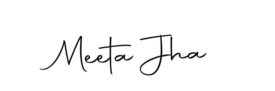 Once you've used our free online signature maker to create your best signature Autography-DOLnW style, it's time to enjoy all of the benefits that Meeta Jha name signing documents. Meeta Jha signature style 10 images and pictures png