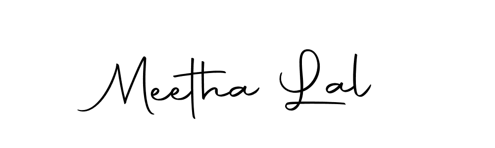 You should practise on your own different ways (Autography-DOLnW) to write your name (Meetha Lal) in signature. don't let someone else do it for you. Meetha Lal signature style 10 images and pictures png