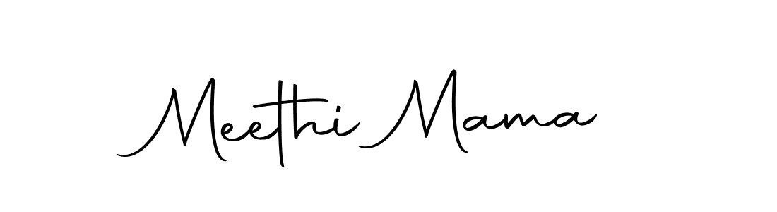 The best way (Autography-DOLnW) to make a short signature is to pick only two or three words in your name. The name Meethi Mama include a total of six letters. For converting this name. Meethi Mama signature style 10 images and pictures png