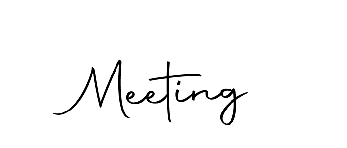 Meeting stylish signature style. Best Handwritten Sign (Autography-DOLnW) for my name. Handwritten Signature Collection Ideas for my name Meeting. Meeting signature style 10 images and pictures png