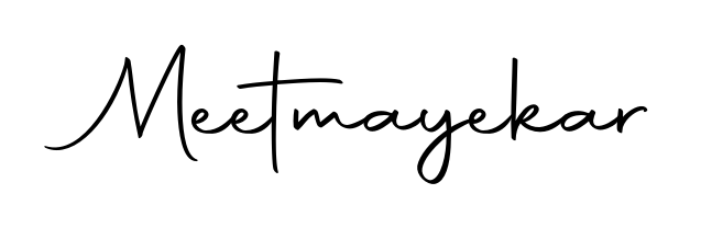 Make a beautiful signature design for name Meetmayekar. Use this online signature maker to create a handwritten signature for free. Meetmayekar signature style 10 images and pictures png