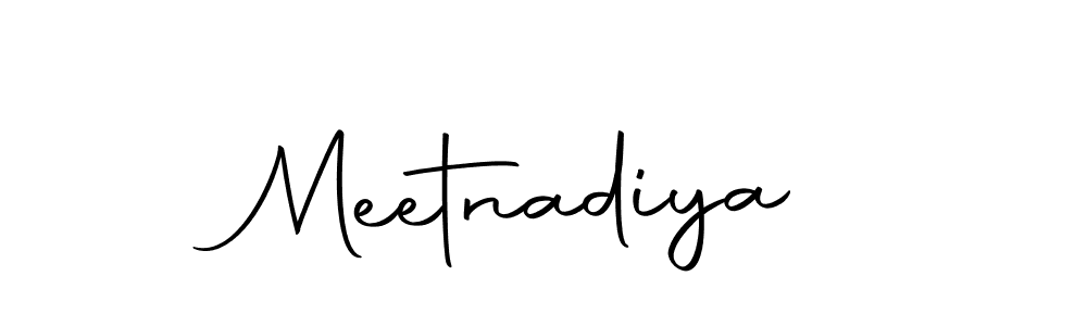 Make a beautiful signature design for name Meetnadiya. With this signature (Autography-DOLnW) style, you can create a handwritten signature for free. Meetnadiya signature style 10 images and pictures png