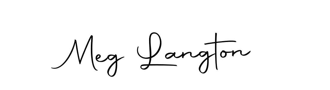 Best and Professional Signature Style for Meg Langton. Autography-DOLnW Best Signature Style Collection. Meg Langton signature style 10 images and pictures png