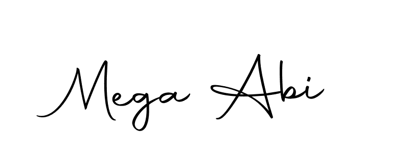 Here are the top 10 professional signature styles for the name Mega Abi. These are the best autograph styles you can use for your name. Mega Abi signature style 10 images and pictures png