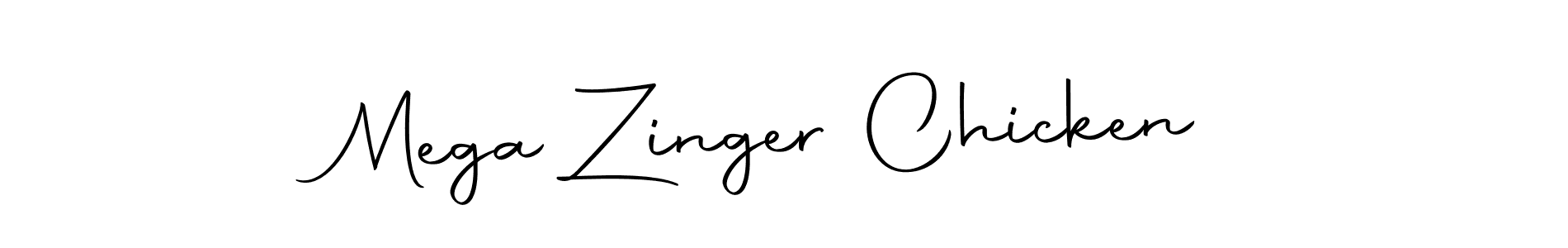 Mega Zinger Chicken stylish signature style. Best Handwritten Sign (Autography-DOLnW) for my name. Handwritten Signature Collection Ideas for my name Mega Zinger Chicken. Mega Zinger Chicken signature style 10 images and pictures png