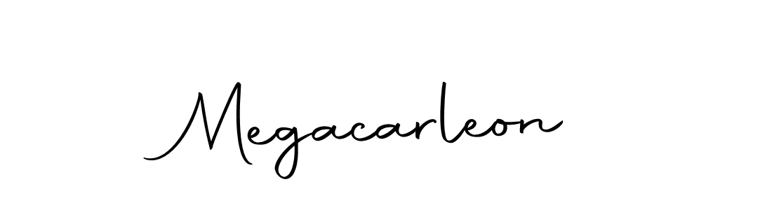 You should practise on your own different ways (Autography-DOLnW) to write your name (Megacarleon) in signature. don't let someone else do it for you. Megacarleon signature style 10 images and pictures png