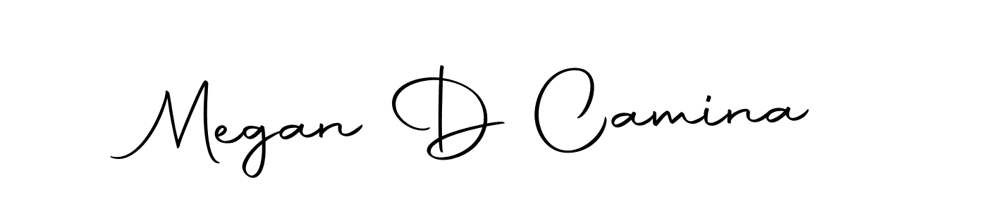 How to make Megan D Camina signature? Autography-DOLnW is a professional autograph style. Create handwritten signature for Megan D Camina name. Megan D Camina signature style 10 images and pictures png