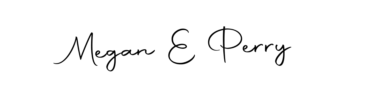 Make a beautiful signature design for name Megan E Perry. Use this online signature maker to create a handwritten signature for free. Megan E Perry signature style 10 images and pictures png
