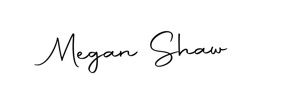 How to make Megan Shaw name signature. Use Autography-DOLnW style for creating short signs online. This is the latest handwritten sign. Megan Shaw signature style 10 images and pictures png