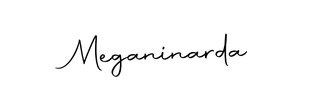 Design your own signature with our free online signature maker. With this signature software, you can create a handwritten (Autography-DOLnW) signature for name Meganinarda. Meganinarda signature style 10 images and pictures png