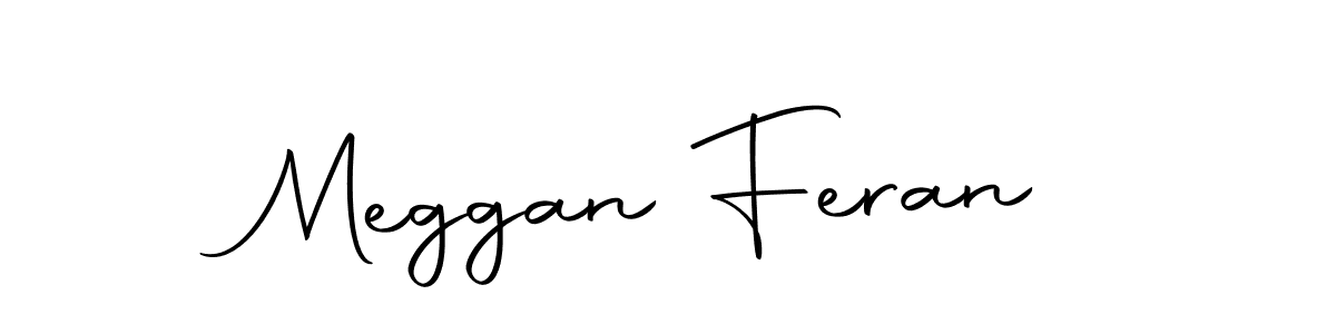 Make a beautiful signature design for name Meggan Feran. Use this online signature maker to create a handwritten signature for free. Meggan Feran signature style 10 images and pictures png