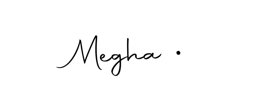 It looks lik you need a new signature style for name Megha •. Design unique handwritten (Autography-DOLnW) signature with our free signature maker in just a few clicks. Megha • signature style 10 images and pictures png