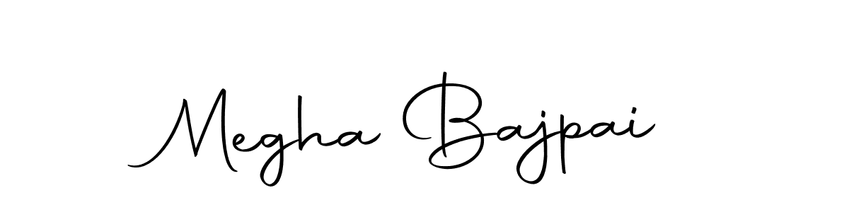 Design your own signature with our free online signature maker. With this signature software, you can create a handwritten (Autography-DOLnW) signature for name Megha Bajpai. Megha Bajpai signature style 10 images and pictures png