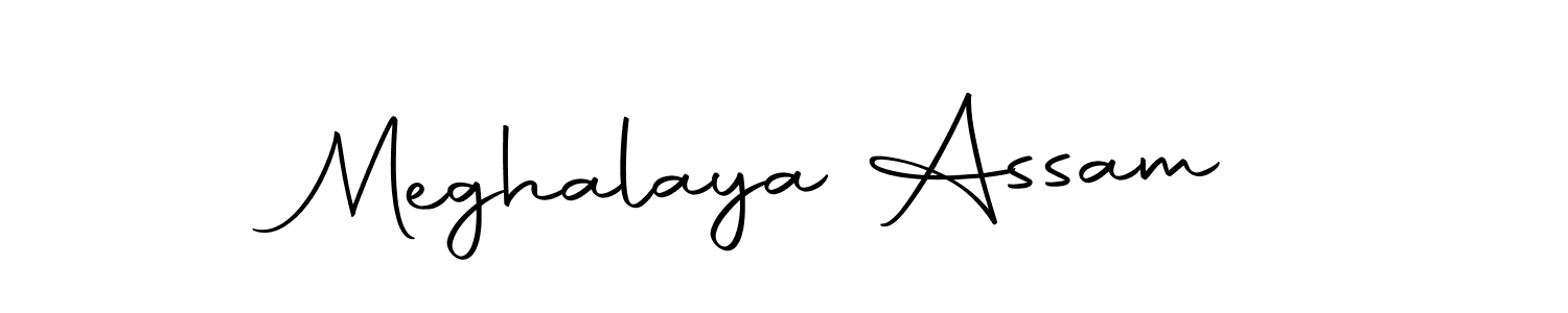 Design your own signature with our free online signature maker. With this signature software, you can create a handwritten (Autography-DOLnW) signature for name Meghalaya Assam. Meghalaya Assam signature style 10 images and pictures png
