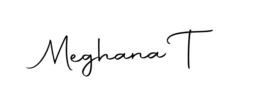 The best way (Autography-DOLnW) to make a short signature is to pick only two or three words in your name. The name Meghana T include a total of six letters. For converting this name. Meghana T signature style 10 images and pictures png