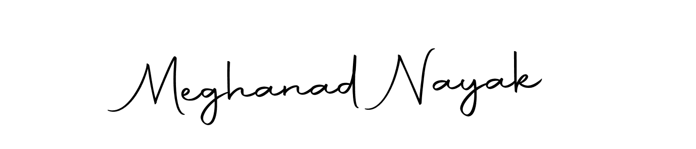 The best way (Autography-DOLnW) to make a short signature is to pick only two or three words in your name. The name Meghanad Nayak include a total of six letters. For converting this name. Meghanad Nayak signature style 10 images and pictures png