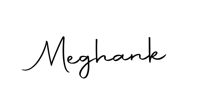 How to make Meghank name signature. Use Autography-DOLnW style for creating short signs online. This is the latest handwritten sign. Meghank signature style 10 images and pictures png