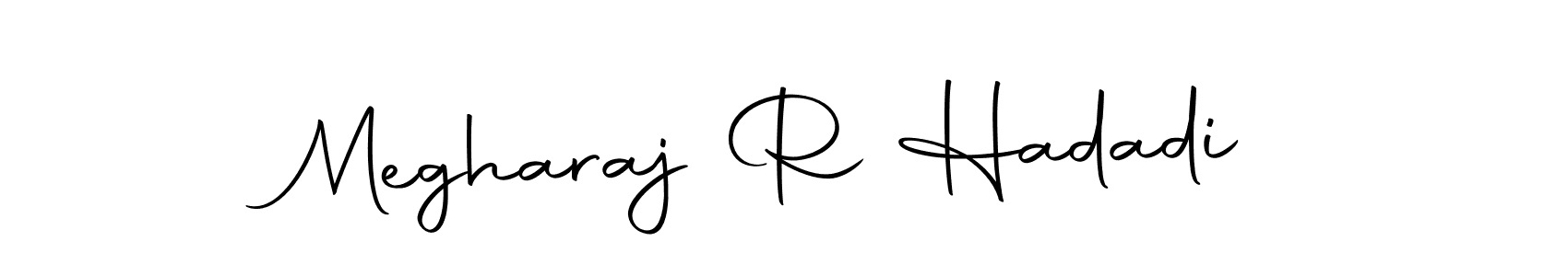 You should practise on your own different ways (Autography-DOLnW) to write your name (Megharaj R Hadadi) in signature. don't let someone else do it for you. Megharaj R Hadadi signature style 10 images and pictures png