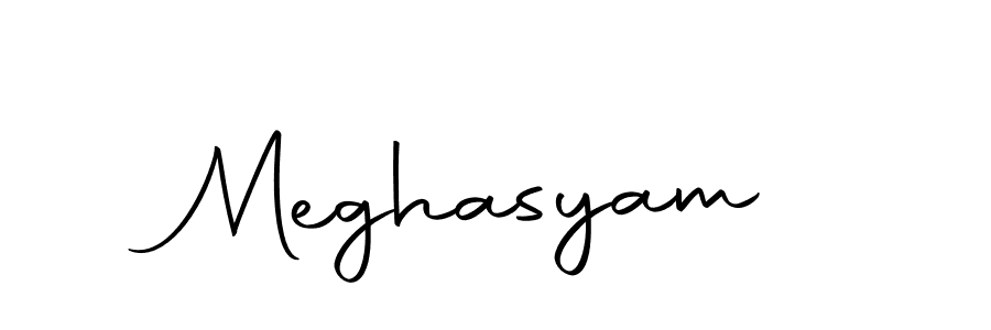 How to make Meghasyam name signature. Use Autography-DOLnW style for creating short signs online. This is the latest handwritten sign. Meghasyam signature style 10 images and pictures png