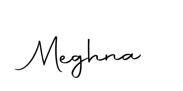 Create a beautiful signature design for name Meghna. With this signature (Autography-DOLnW) fonts, you can make a handwritten signature for free. Meghna signature style 10 images and pictures png