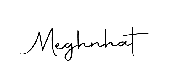 Design your own signature with our free online signature maker. With this signature software, you can create a handwritten (Autography-DOLnW) signature for name Meghnhat. Meghnhat signature style 10 images and pictures png