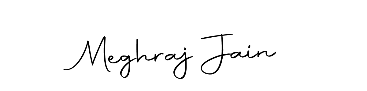 Use a signature maker to create a handwritten signature online. With this signature software, you can design (Autography-DOLnW) your own signature for name Meghraj Jain. Meghraj Jain signature style 10 images and pictures png