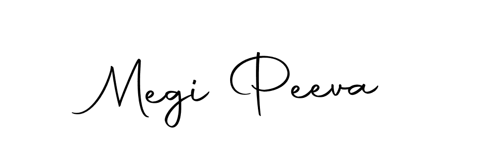 How to make Megi Peeva signature? Autography-DOLnW is a professional autograph style. Create handwritten signature for Megi Peeva name. Megi Peeva signature style 10 images and pictures png