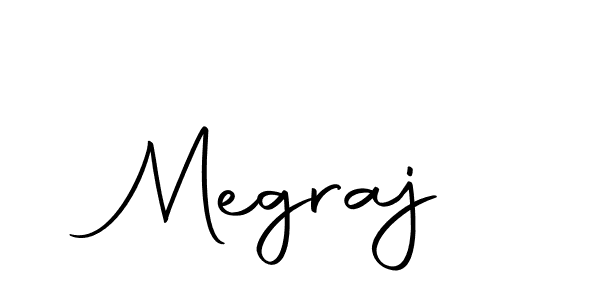 Make a beautiful signature design for name Megraj. With this signature (Autography-DOLnW) style, you can create a handwritten signature for free. Megraj signature style 10 images and pictures png