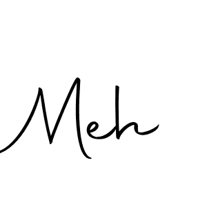 Make a beautiful signature design for name Meh. With this signature (Autography-DOLnW) style, you can create a handwritten signature for free. Meh signature style 10 images and pictures png