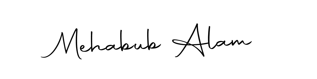 Autography-DOLnW is a professional signature style that is perfect for those who want to add a touch of class to their signature. It is also a great choice for those who want to make their signature more unique. Get Mehabub Alam name to fancy signature for free. Mehabub Alam signature style 10 images and pictures png