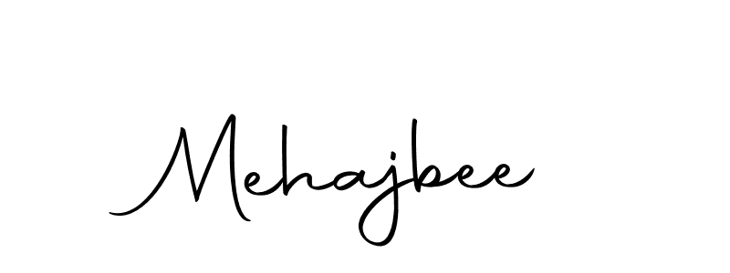 You should practise on your own different ways (Autography-DOLnW) to write your name (Mehajbee) in signature. don't let someone else do it for you. Mehajbee signature style 10 images and pictures png