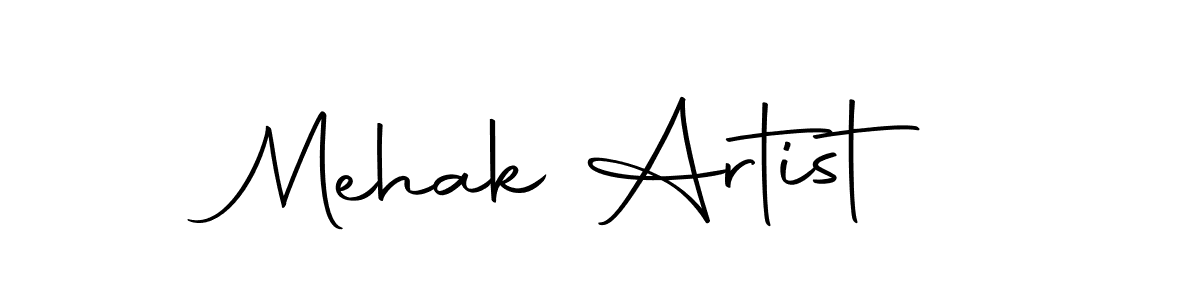 Use a signature maker to create a handwritten signature online. With this signature software, you can design (Autography-DOLnW) your own signature for name Mehak Artist. Mehak Artist signature style 10 images and pictures png