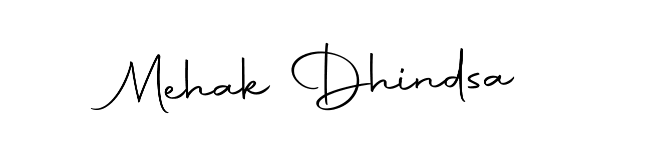 Create a beautiful signature design for name Mehak Dhindsa. With this signature (Autography-DOLnW) fonts, you can make a handwritten signature for free. Mehak Dhindsa signature style 10 images and pictures png