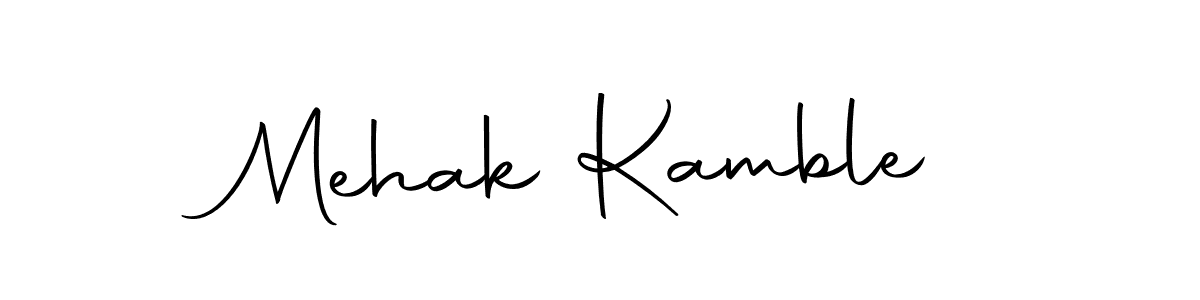 Make a beautiful signature design for name Mehak Kamble. With this signature (Autography-DOLnW) style, you can create a handwritten signature for free. Mehak Kamble signature style 10 images and pictures png