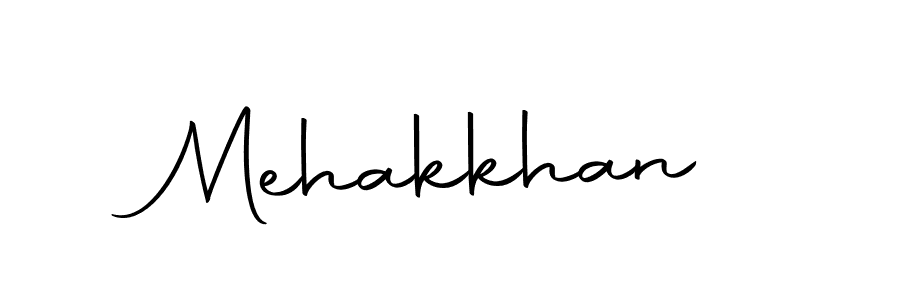 Create a beautiful signature design for name Mehakkhan. With this signature (Autography-DOLnW) fonts, you can make a handwritten signature for free. Mehakkhan signature style 10 images and pictures png