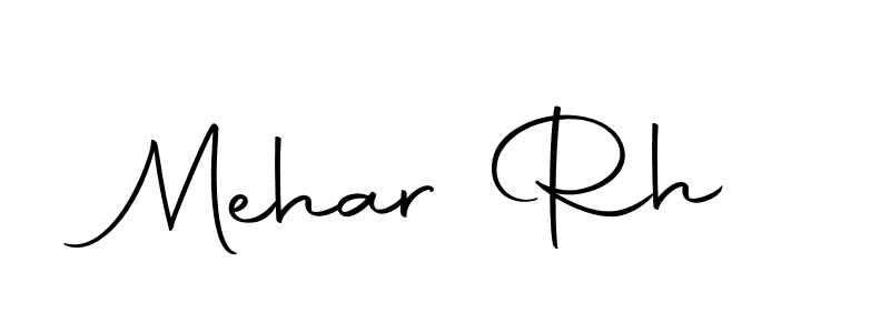 This is the best signature style for the Mehar Rh name. Also you like these signature font (Autography-DOLnW). Mix name signature. Mehar Rh signature style 10 images and pictures png