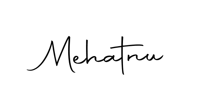 Use a signature maker to create a handwritten signature online. With this signature software, you can design (Autography-DOLnW) your own signature for name Mehatnu. Mehatnu signature style 10 images and pictures png