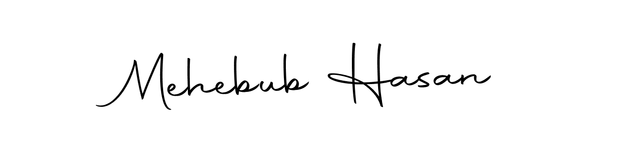 Make a beautiful signature design for name Mehebub Hasan. With this signature (Autography-DOLnW) style, you can create a handwritten signature for free. Mehebub Hasan signature style 10 images and pictures png